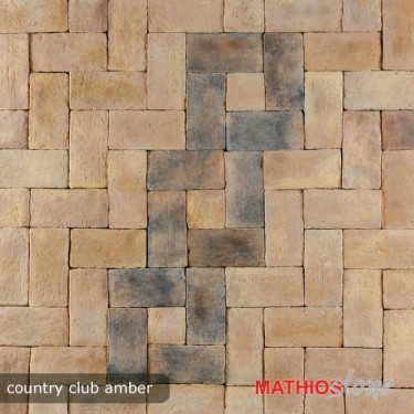 Mathios Stone Bodenbelag, Pflaster Country Club Amber